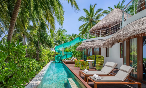 Oasis Beach with Slide