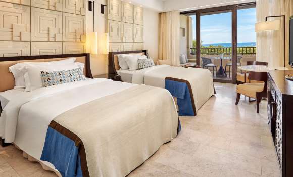 Premium Deluxe Sea View Guest room Twin