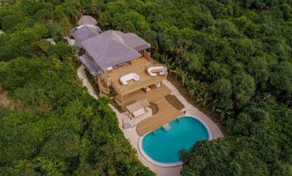 Three Bedroom Water Retreat with Slide